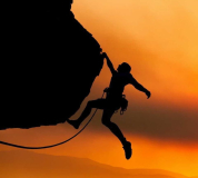 rock climbing