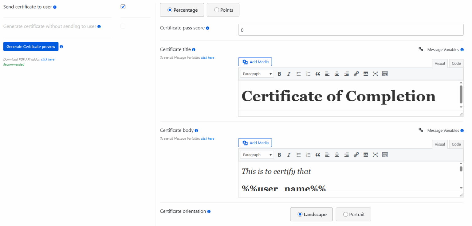How to Create an Online Exam with a Certificate in WordPress - Quiz Maker