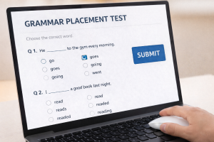 How to Create a Grammar Placement Test Online Using WordPress