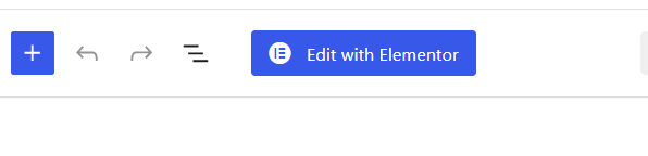Edit with Elementor