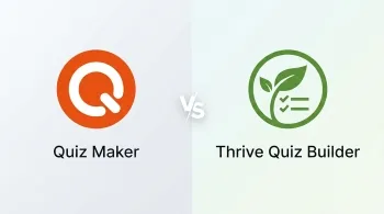 Quiz Maker vs Thrive Quiz Builder