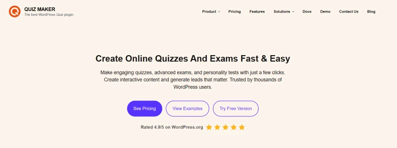 Quiz Maker By AYS