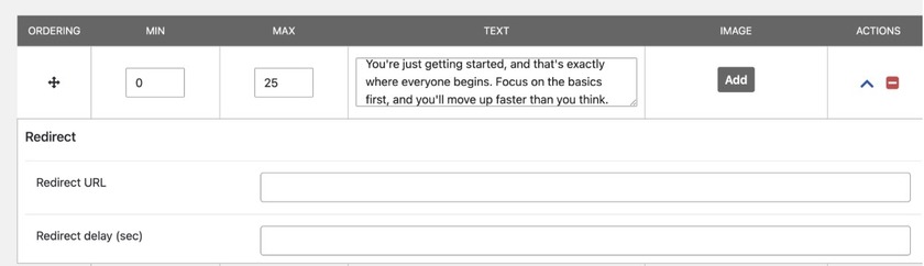 showing how to add a CTA