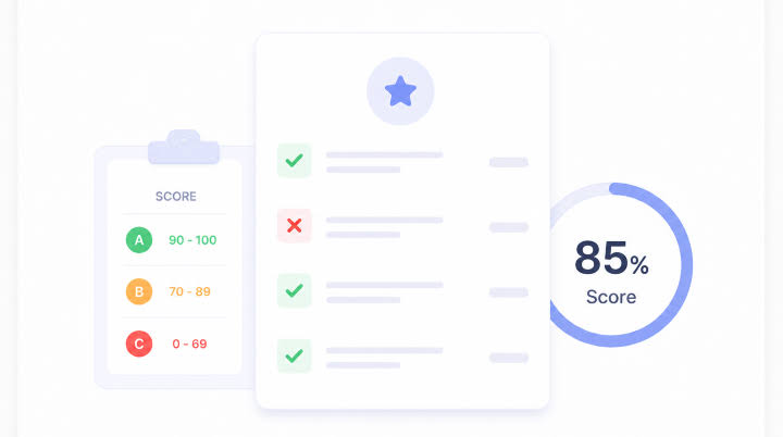 Auto-scoring picture