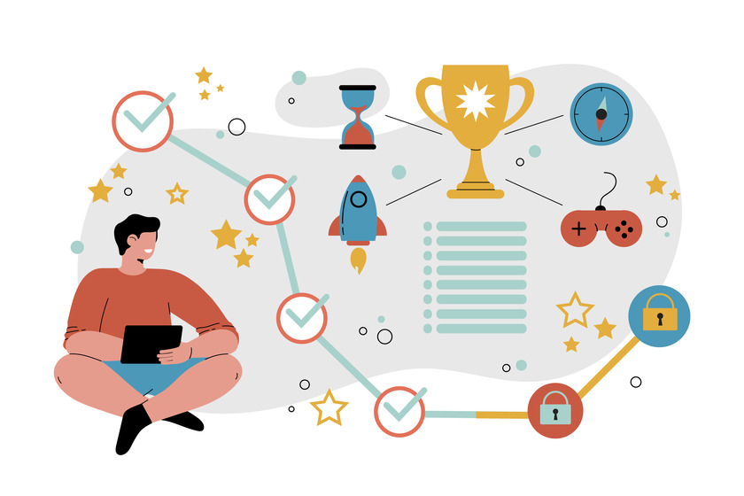 Gamification in online learning
